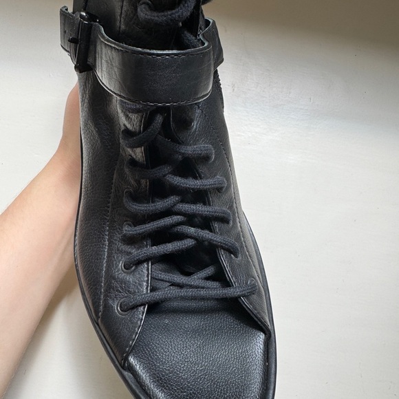 Ann Demeulemeester lace up wedge ankle boots. - Picture 7 of 7